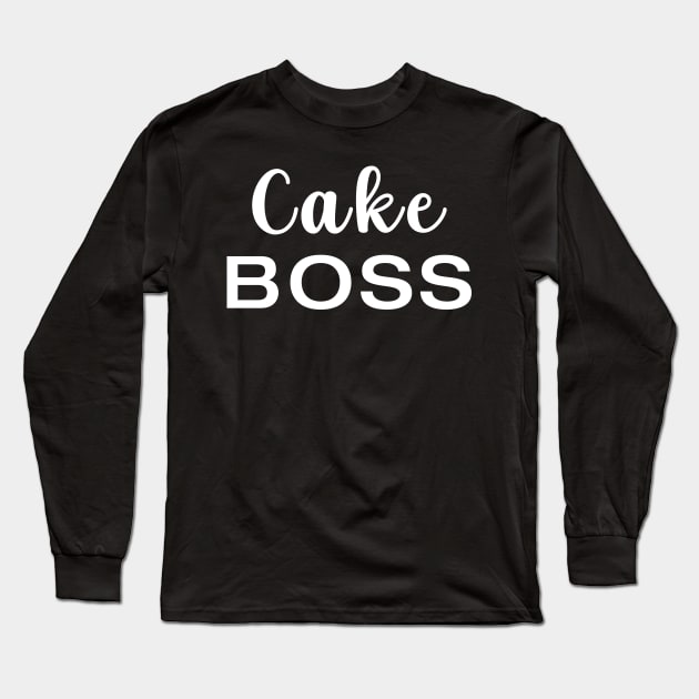 Cake Boss Long Sleeve T-Shirt by CityNoir